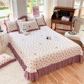 Sunny Textile 2025 Bed Sheet Double Layer Yarn Cotton Bed Cover Set Type a Bedspread Modern Bed Cover