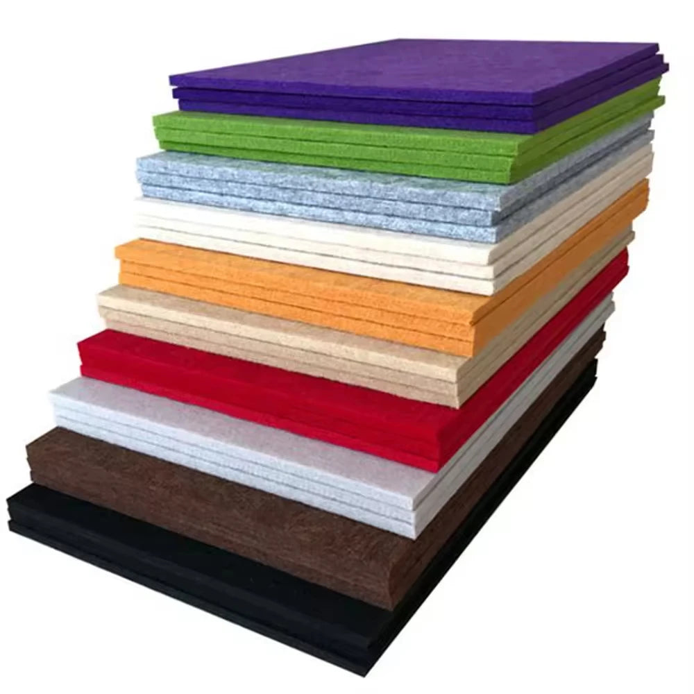 1200x600mm PET Acoustic Wall Panels Eco Friendly Fire Retardant Sound Absorbing Panels for Noise Reduction MegaBDM