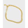 Factory Wholesale Summer Jewelry Bracelet 925 Sterling Silver Olive Beaded Bracelet Women Fine Jewelry