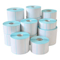 Barcode Printing Stickers Thermal Label Roll Waterproof Adhesive Sticker 20 X 10 X 2000 Labels Per Roll MegaBDM
