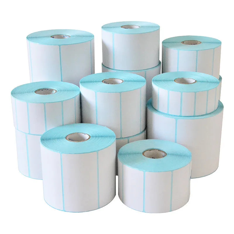 Barcode Printing Stickers Thermal Label Roll Waterproof Adhesive Sticker 20 X 10 X 2000 Labels Per Roll MegaBDM