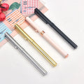 Rose Gold Luxury Pen Promotional Custom logo Metal Roller Pen