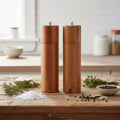 Hot Selling Customizable 8-Inch Acacia Wood Salt & Pepper Grinder Set 8 Inch Wooden Salt & Pepper Mill Set