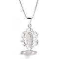 925 Sterling Silver Portrait Ancient Beauty Head Pendant Retro Style