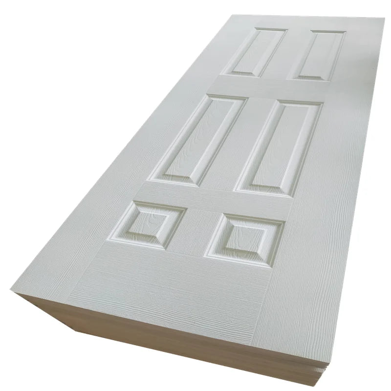 Wholesale MDF HDF Melamine Interior Wooden Moulded Door Skin