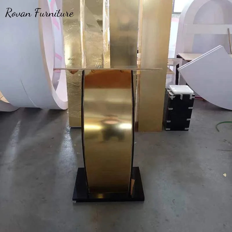 Modern Popular Acrylic Podium Stand Display for Speech