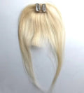 HQ Factory Price 2 Clips Invisible Front 3D Fringes Women Topper Breathable Lace Front Human Hair Bangs