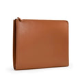 Factory Wholesale Customized Logo Luxury Slim Genuine Leather Simple RFID Blocking Computer Laptop Bags Business Travel Document