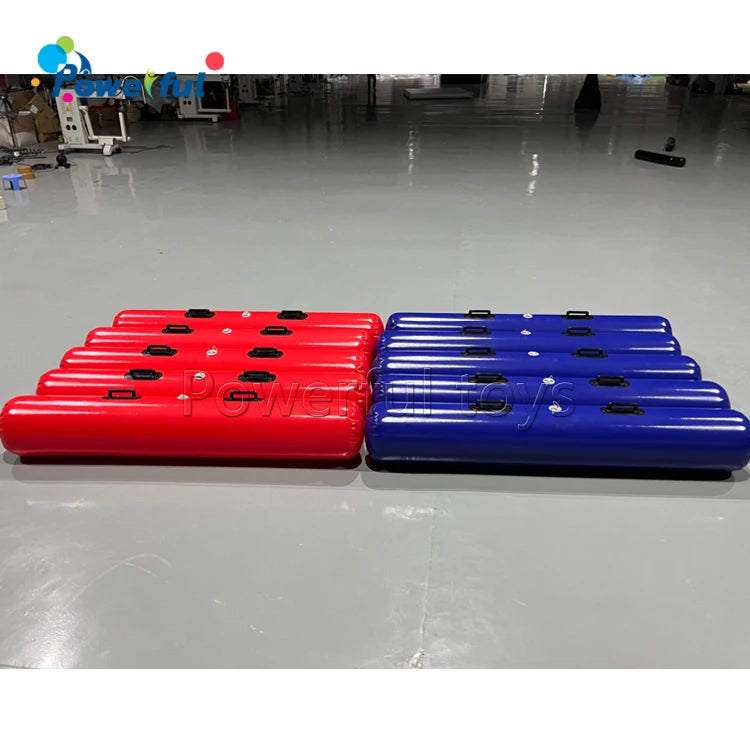 Outdoor Inflatable Battle Jousting Sticks Trampoline Park Inflatable Battle Beam