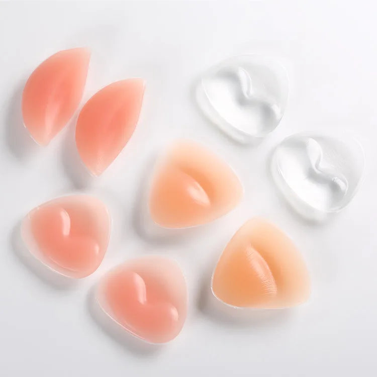 Soft and Comfortable Reusable 2.6cm Thick Breast Bra Inserts Waterproof Push-up Pads for Bra Accessories