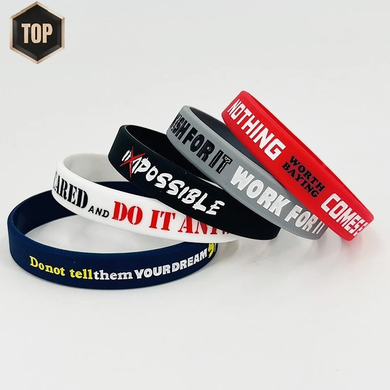 China Factory Certified Top 1 Hot Selling Factory Wholesale Silicone Wristbands for Midsummer Festival