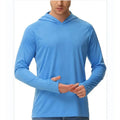 Wholesale UPF50 Waterproof Breathable Windproof 100% Polyester Lightweight UV Protection Anti-Bacterial Plus Size Men's Fishing