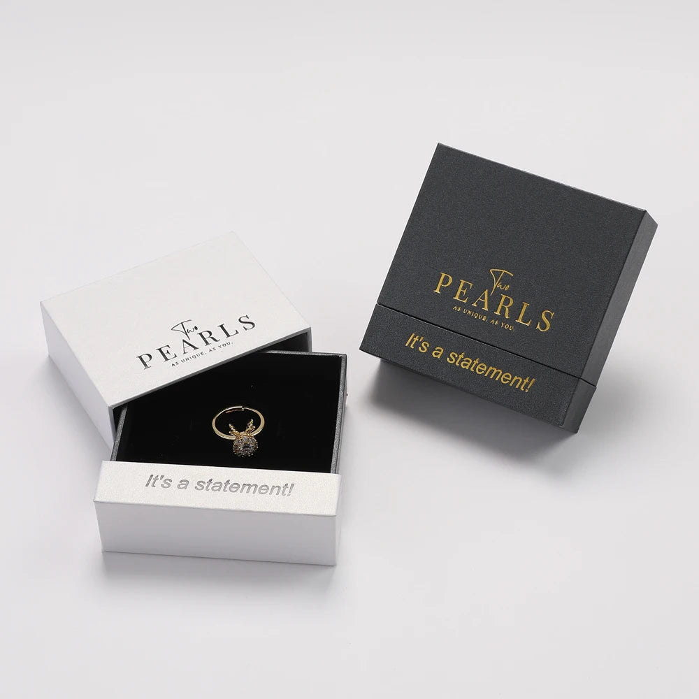 Customized logo Hot Sale Bracelet Necklace Sliding Drawer Jewelry Box Silk Pinkbeige Pendant Ring Storage Packaging Jewelry Box