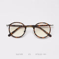 Korean Retro Round Glasses Frame Women Female Punk Men Myopia Frame Male Personality Net Red Concave Shape Flat Mirror  S22105