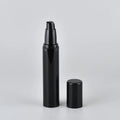 Free Sample Sunscreen Essence Skincare Cosmetic Packaging 15ml 30ml 50ml White Black Lotion Pump Airless Bottle