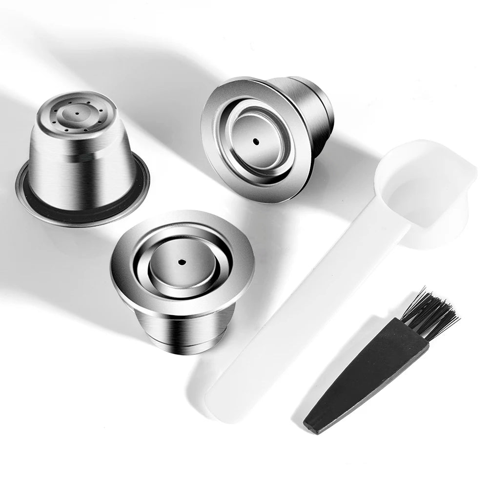 Nespresso Refillable Coffee Capsule Stainless Steel Coffee Filter Coffeeware for Nespresso Machines