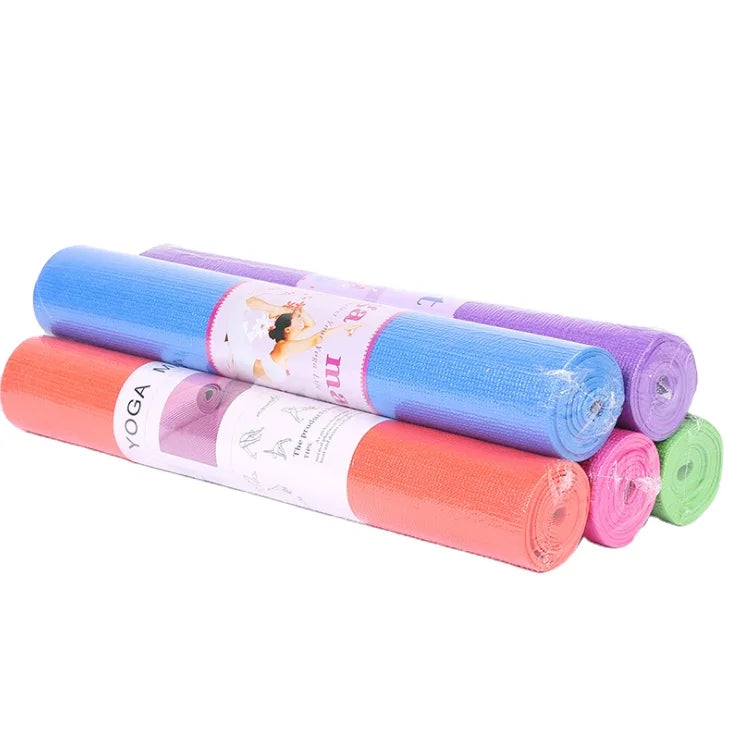 2025 Custom Print Exercise Bamboo Thick Pvc Gymnastics Yoga Mat