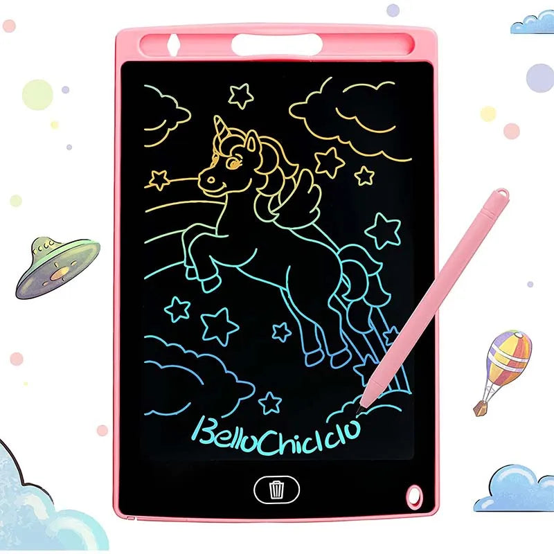 Magic Children's 8.5-Inch LCD Writing Tablet with Erasable E Ink Memo Pads Style De Escrita De Escritura Tableta De LCD