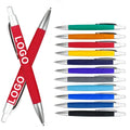 Custom Promotional Very Cheap logo Ball Pen with logo Click Plastic Gift Ballpoint Pens With Custom Logo