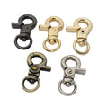 Nolvo World Wholesale 5 Colors 9*31mm Dog Lease Lanyard Snap Hook Metal Swivel Snap Hook Handbag Claps