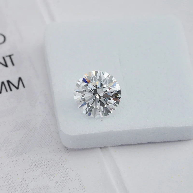 Starsgem 0.8 Carat Lab Diamond in Stock  HPHT CVD IGI Certificate LGD 0.8CT Round D E F VVS VS  Loose Lab Grown Diamond