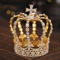 Bride Jewelry Wedding Jewelry Crown Crystal Metal Crown for Bride