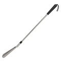 60cm Long Handle Metal Shoehorn Shoe Helper Adjustable Extendable Stainless Steel Telescopic Shoe Horn