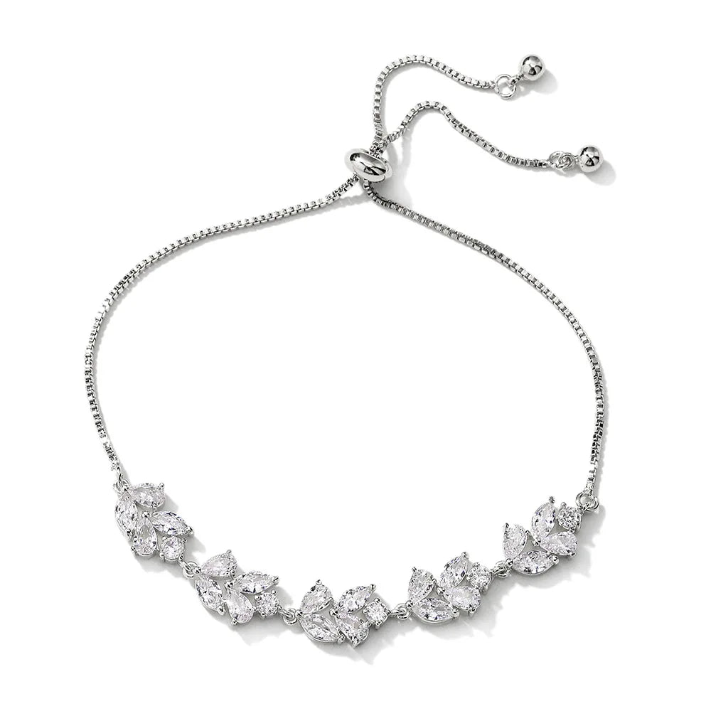 Ins Style Design Simple Girlfriends Hand Ornaments Delicate Silver Fashion Fine Chain Bracelets for Bridal