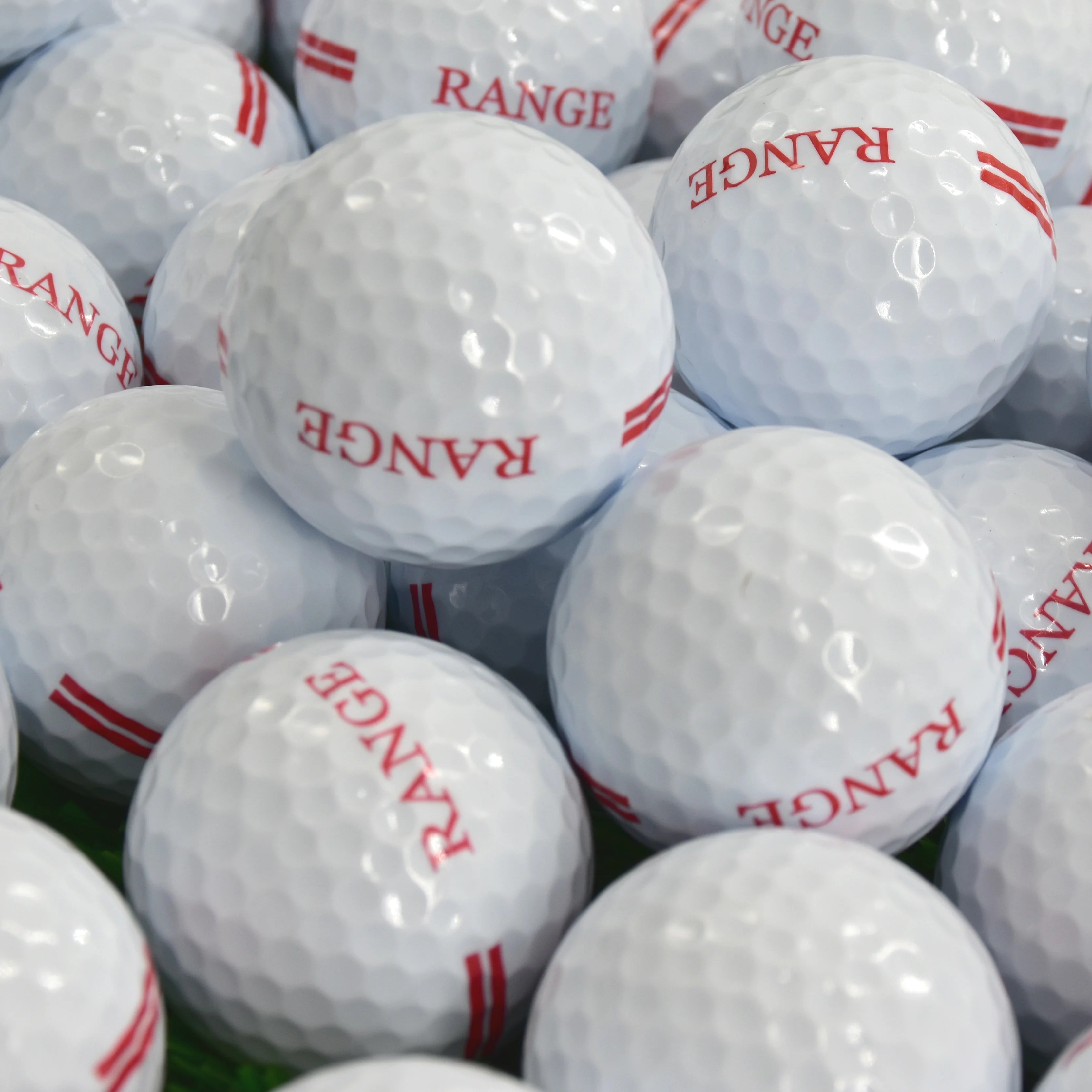Cheap Factory Price Custom Logo 2 Piece Layer Durable Long Distance Driving Range Practice Golf Balls
