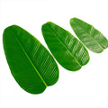 R3-93 Hawaiian Table Decoration Greenery Leaf Real Touch Artificial Banana Leaf  Export for Table Mat