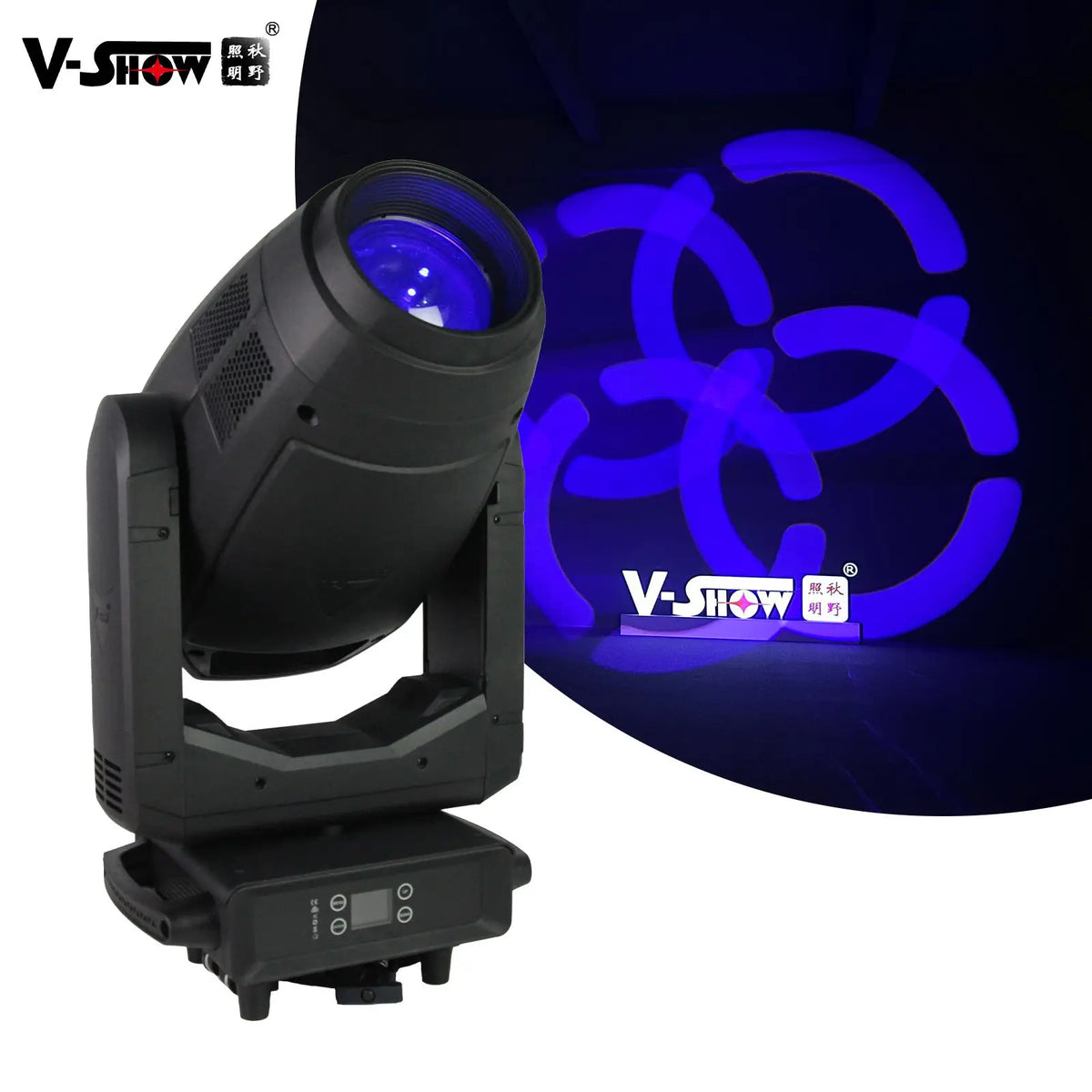 VSHOW S711 Dj Club Show Buddha Profile Moving Heads 600W LED Module Engine BSWF 4 in 1 Stage Lights