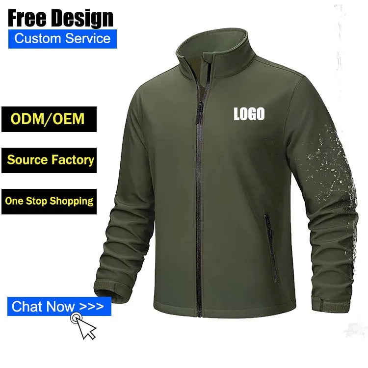 Custom Logo Wholesale Winter Jackets Manufacturer Soft Shell Jacket Custom Gym Jackets With Logo for Bulk Buyers