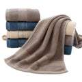 100% Cotton Microfiber Bath Towel Bathroom Terry Fabric Recycle Quick Dry 70*140 Bath Towel Set Decorative in Gift Box for Pack
