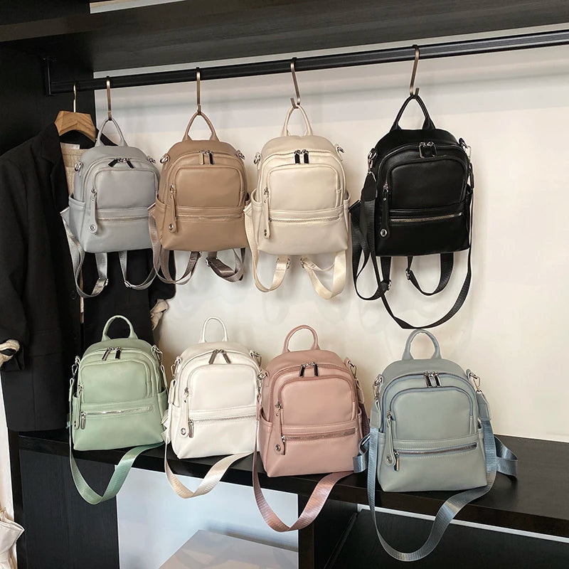 Versatile Back Pack Ladies Designer Daypacks Mochilas Luxury Small Leather Backpack for Women