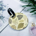 Wholesale Custom MDF Travel Round Shape Sublimation Luggage Bag Tags