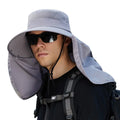 Super Value Durable Men Wide Brim Sun Hats Fashion Waterproof Breathable Sunscreen Hat