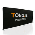 Custom Logo Printed 3x3(8ft*8ft) Heavy Duty Aluminum Alloy Knitted Polyester Waterproof Shading Windproof Tension Trade Show