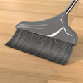 Realida Plastic Brooms With Stainless Steel Handle Filament for Indoor Use Magic Wiper Broom Floor Squeegee