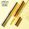 Nail Cuticle Oil Eco-friendly Fruit Fragrance Brush Pens Gold Private Label Nail Care Vitamins Moisturized Nail Polish Repair