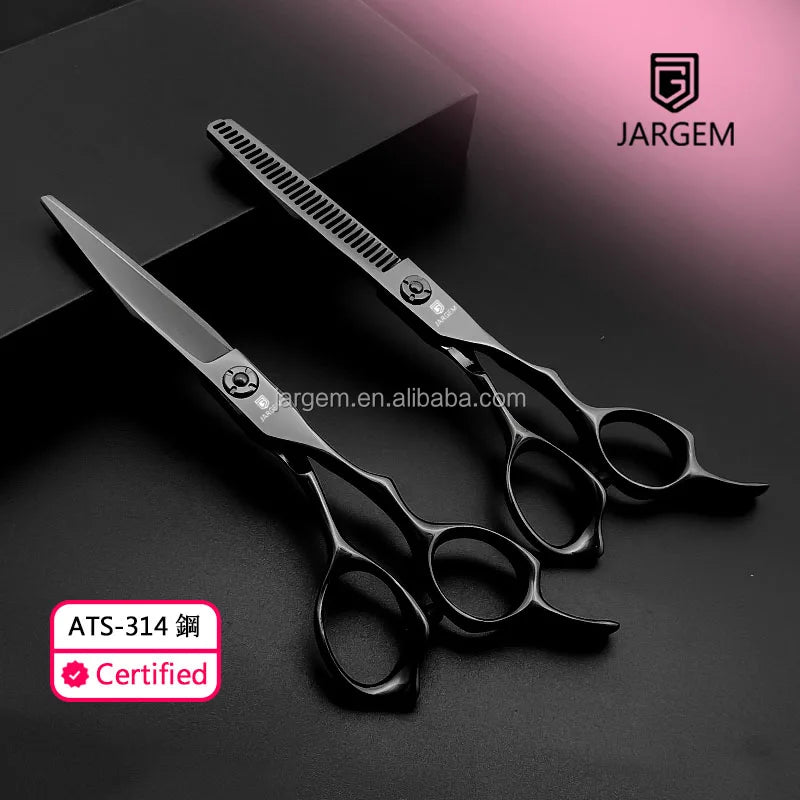 #Most Popular 5.75 Inch Salon Scissors Wet+Dry Cutting Black Hair Scissors ATS-314 Scissors Hair Cutting for Barber