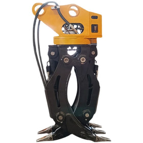 Earthmoving Machinery - Excavators - Log Grab Rotating Grab Wood Grab Accessories - Grab Excavators - Hydraulic Wood Grab