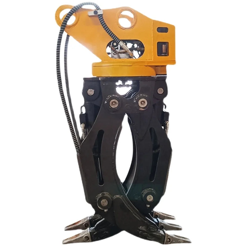 Earthmoving Machinery - Excavators - Log Grab Rotating Grab Wood Grab Accessories - Grab Excavators - Hydraulic Wood Grab