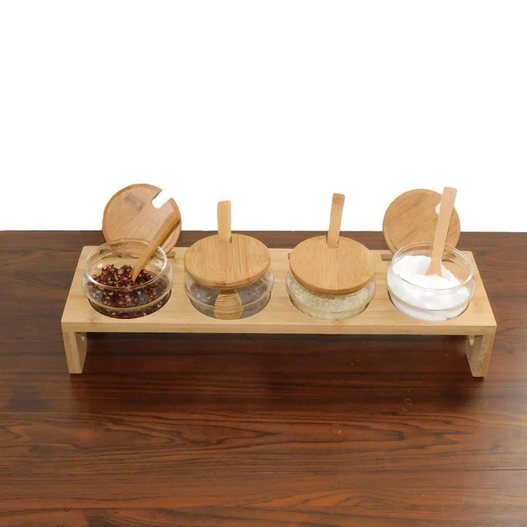 3-4pcs Glass High Borosilicate Jar Container for Storage Food  Sauce