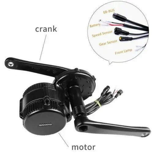 Ready to Ship Bafang Bbs02b 48v 750w Bafang 8fun Ebike Kit Conversion Kit Ship From American Warehouse
