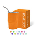 New Style Sublimation Stainless Steel 3oz Shot Glass Tumbler Whisky Colorful Tumbler with Straw and Lid