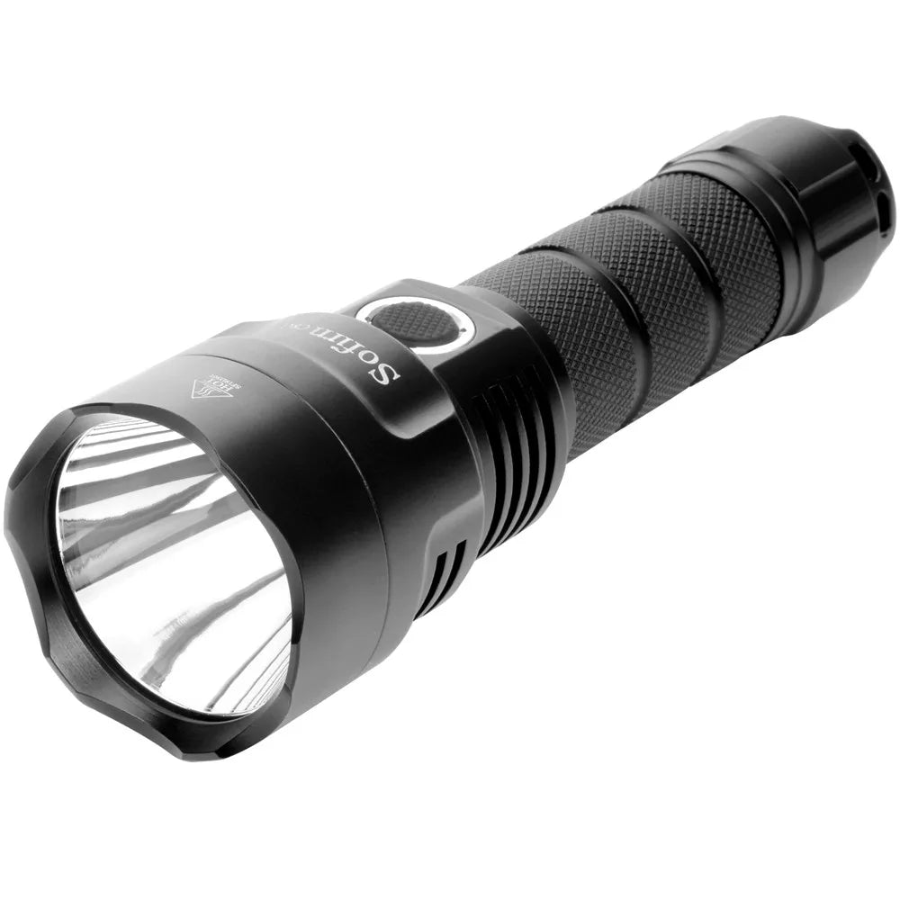 Hot Sale Powerful 2000lm 565M Throw Waterproof Reverse Charging Torch Outdoor Rechargeable LED Flashlight with ATR