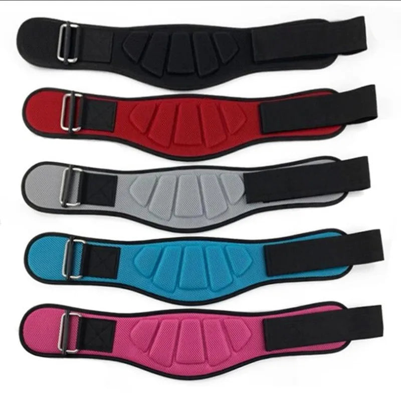 Custom Power Lifting Gym Belt Wholesale Nylon Waist Trimmer with Self-Locking Feature for Weightlifting