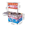 Maquina Algodao Doce Algodon De Azucar Professional Electric Commercial Sugar Floss Sweet Cotton Candy Maker Machine for Sale