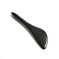 Diy New Design 100% Natural Handmade Black Obsidian Spoon Guasha Board for Body Massage Skin Care Set