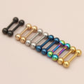 Jachon Nose Barbell Ring Nose Septum Ring Stainless Steel Circular Piercing Ear Cartilage Tragus Body Jewelry Piercing